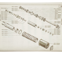 Sprężyna amortyzatora Dniepr / Ural – KMZ 15226143 | Żółty ocynk